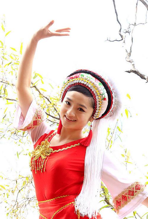 阳光沐浴下的云南秘境